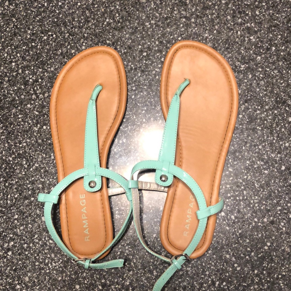 Mint Green Sandals